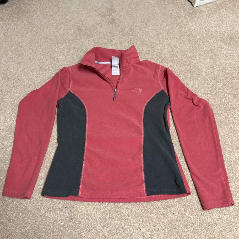 The North Face Women's Red and Gray Jacket